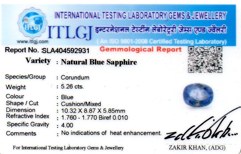 ITLG Certificate Sample