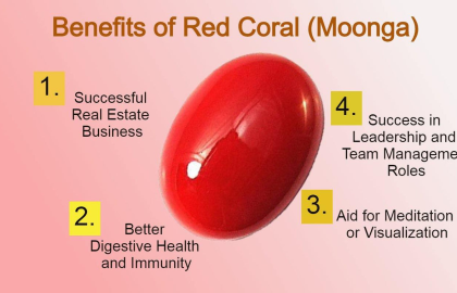 Red Coral (Moonga) Benefits – The Ultimate Gemstone for Mars, Courage & Court Victories