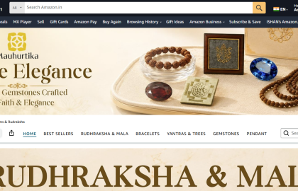 Buy Authentic Rudraksha & Gemstones Online | Mauhurtika Gems & Amazon India