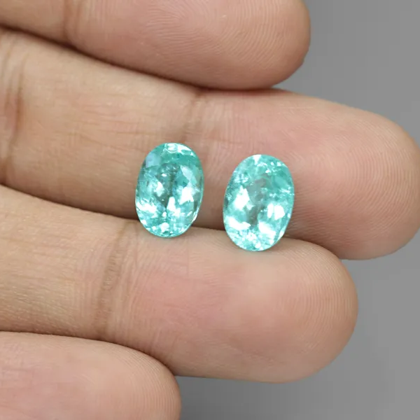 Paraiba Tourmaline Pair - 6 Carats