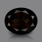 Smoky Quartz 10X8 MM - 2.20 carats