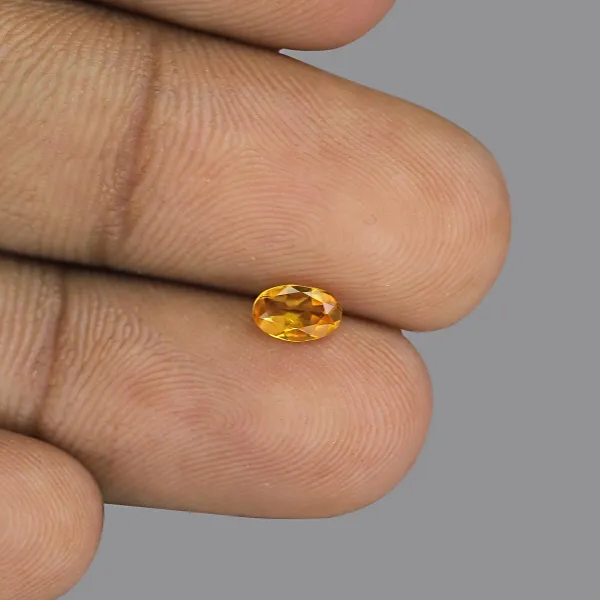 Greenish-Yellow Beryl (Heliodor) (Heated) - 0.34 Carats