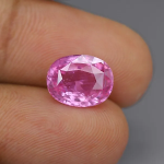 Pink Sapphire 11x9 MM - 4.54 Carats