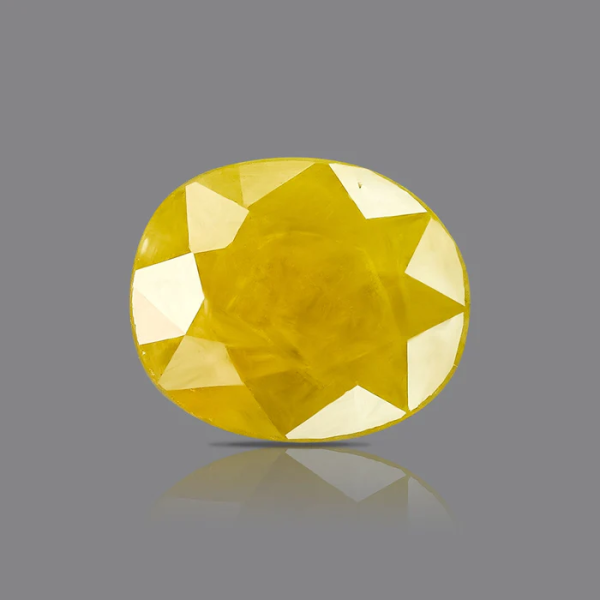 Pukhraj - Yellow Sapphire (5.85 ratti)