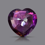 Purple Sapphire 5.5 MM - 0.83 Carats