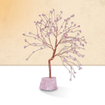 Rose Quartz With Raw Rose Quartz Large Tree