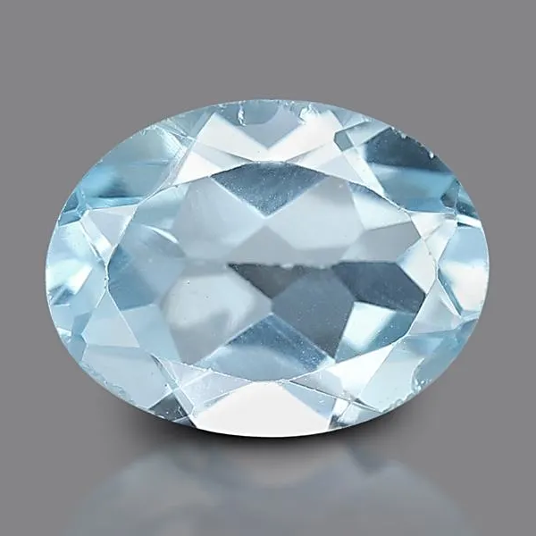 Sky Blue Topaz 9X7 MM - 1.86 carats