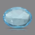 Swiss Blue Topaz 7x5 MM - 0.83 Carats