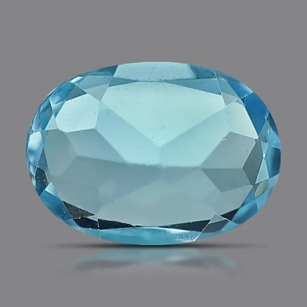 Swiss Blue Topaz 7x5 MM - 0.92 Carats