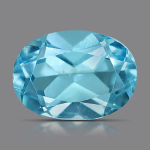 Swiss Blue Topaz 7x5 MM - 0.92 Carats