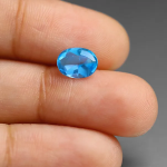 Swiss Blue Topaz 8x6 MM - 1.64 Carats