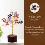 Small Seven Chakra Crystal Tree