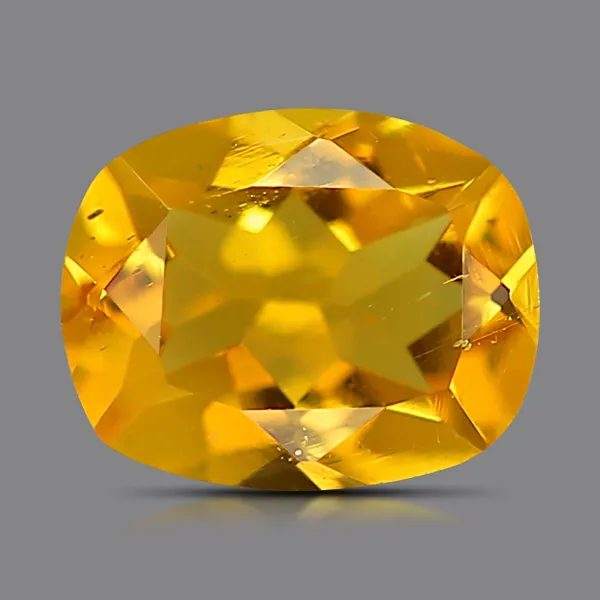 Yellow Beryl (Heliodor) 5X4 MM - 0.34 carats