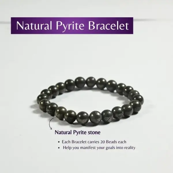 Natural Pyrite Bracelet