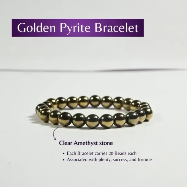 Golden Pyrite Bracelet