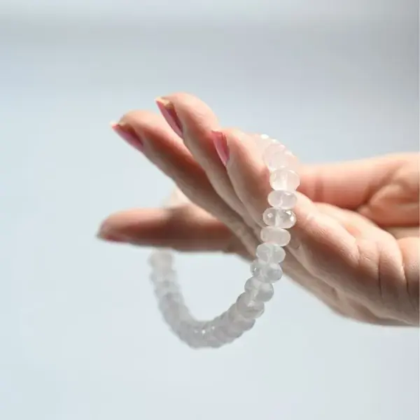 Rose Quartz Crystal Cut