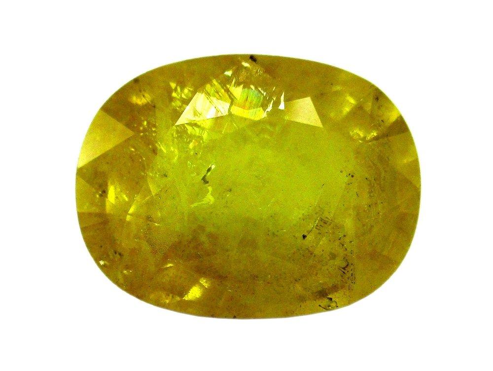 Natural Yellow Sapphire (Pukhraj) - 5.02 Carat