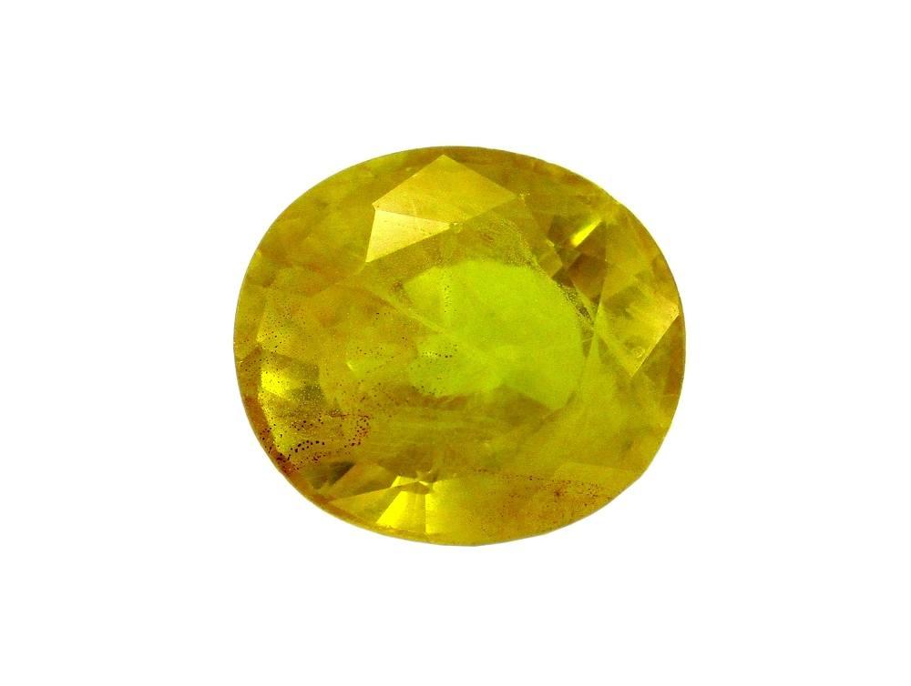 Natural Yellow Sapphire (Pukhraj) - 5.09 Carat