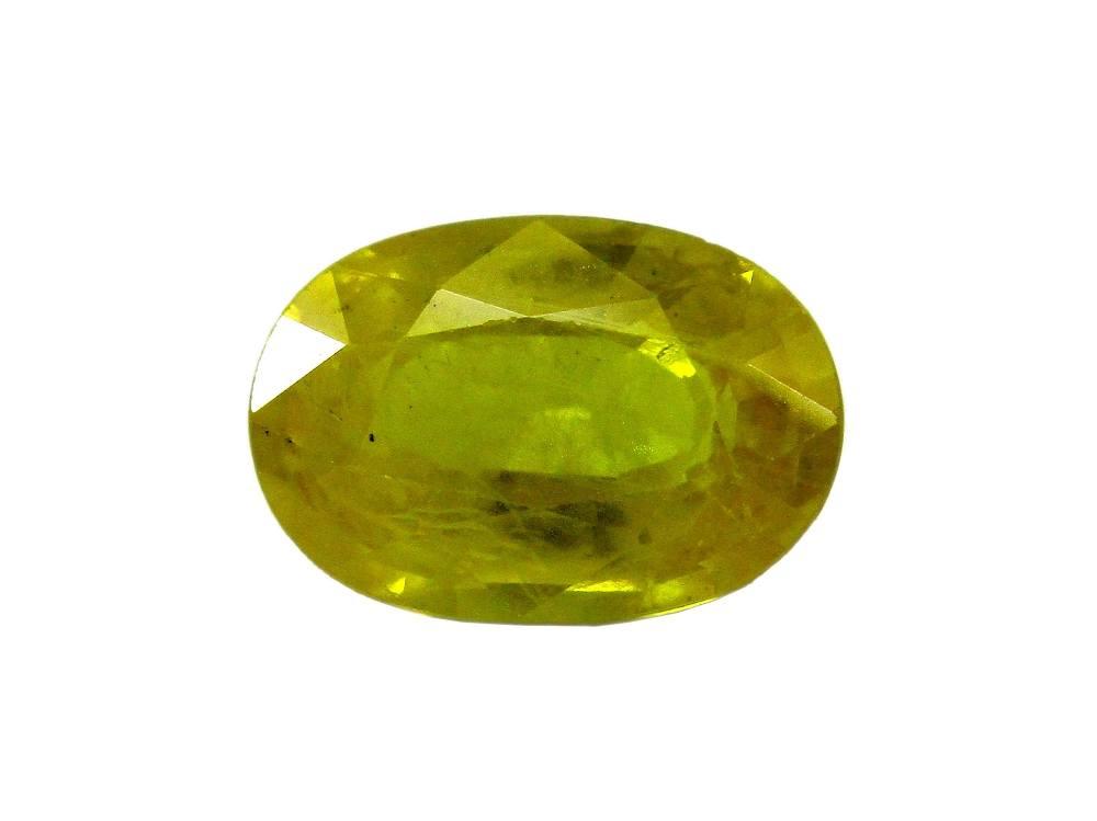 Natural Yellow Sapphire (Pukhraj) - 3.03 Carat
