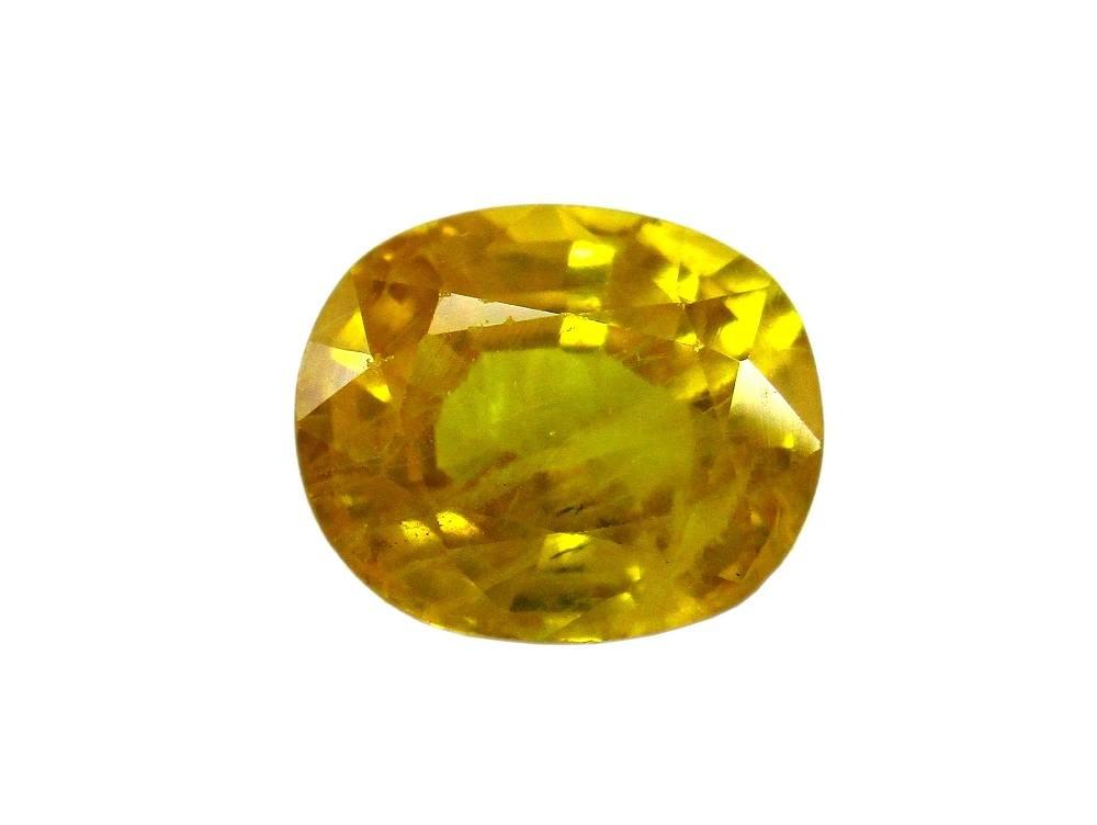 Natural Yellow Sapphire (Pukhraj) - 3.15 Carat