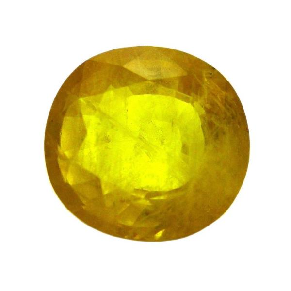 Natural Yellow Sapphire (Pukhraj) - 6.17 Carat