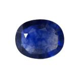 Natural Blue Sapphire (Neelam) -3.12 Carat