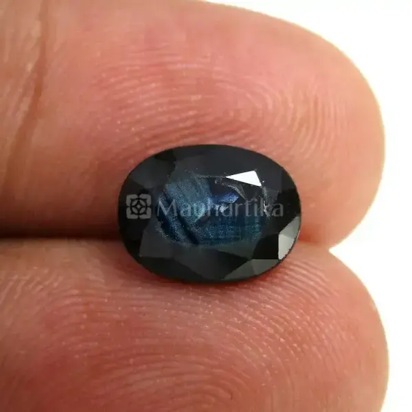 Natural Blue Sapphire (Panna) -2.87 Carat