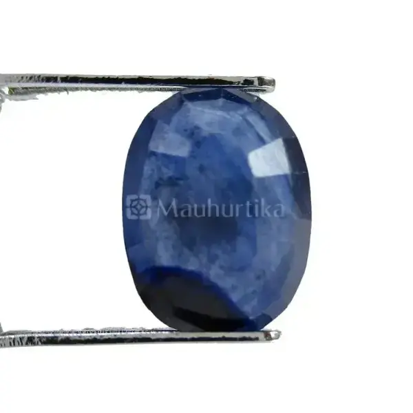 Natural Blue Sapphire (Neelam) - 4.07 Carat