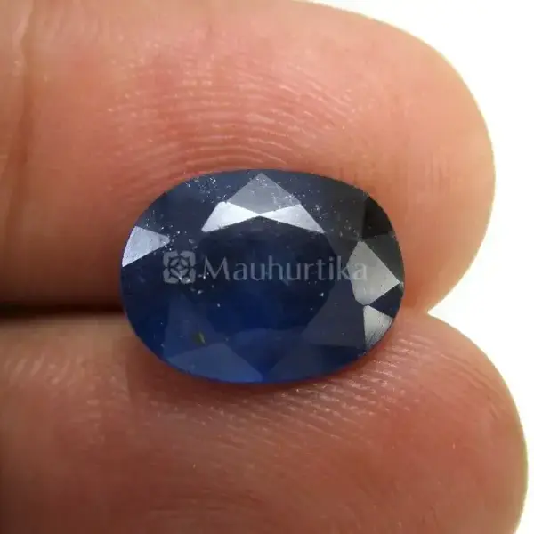Natural Blue Sapphire (Neelam) - 4.07 Carat