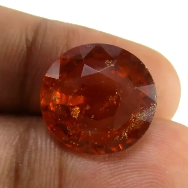 Natural Hessonite Garnet - 12.3 Carat