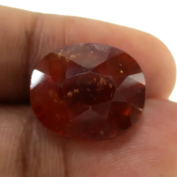 Natural Hessonite Garnet - 13.38 Carat