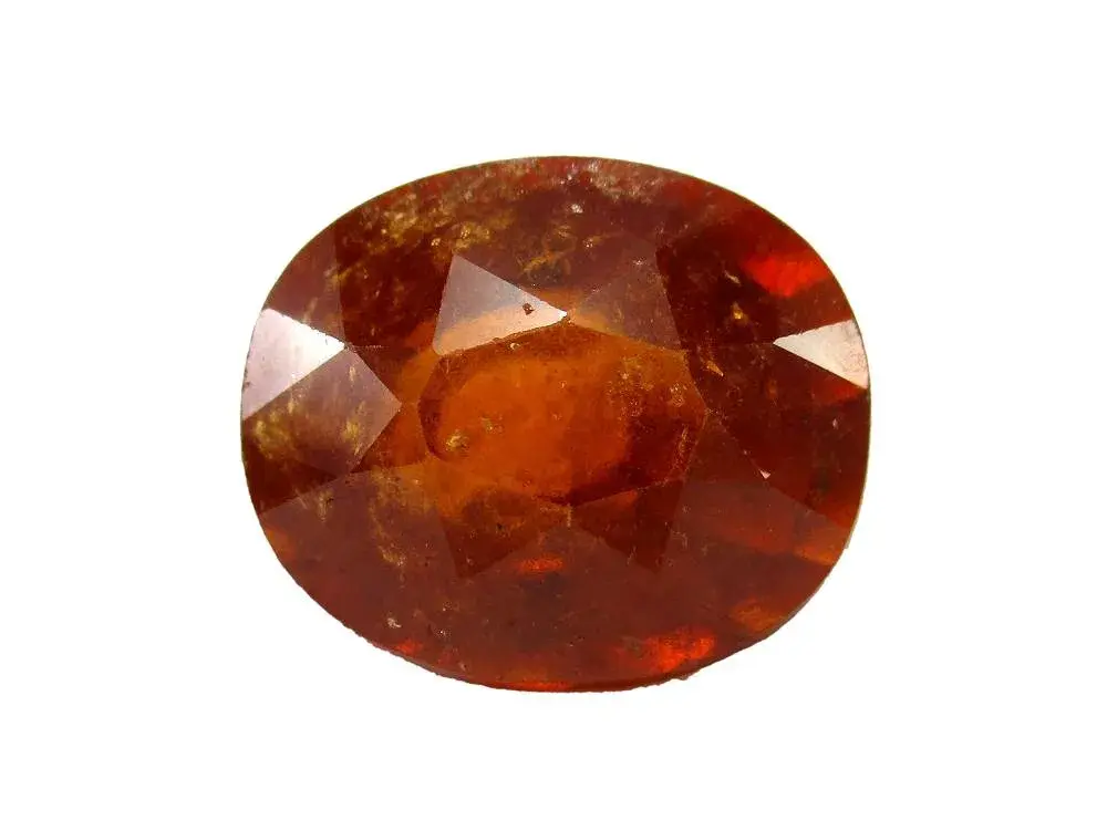 Natural Hessonite Garnet - 13.38 Carat