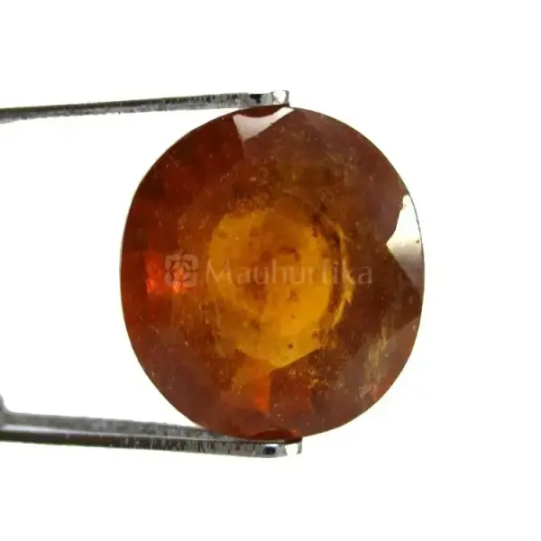 Natural Hessonite Garnet - 4.28 Carat
