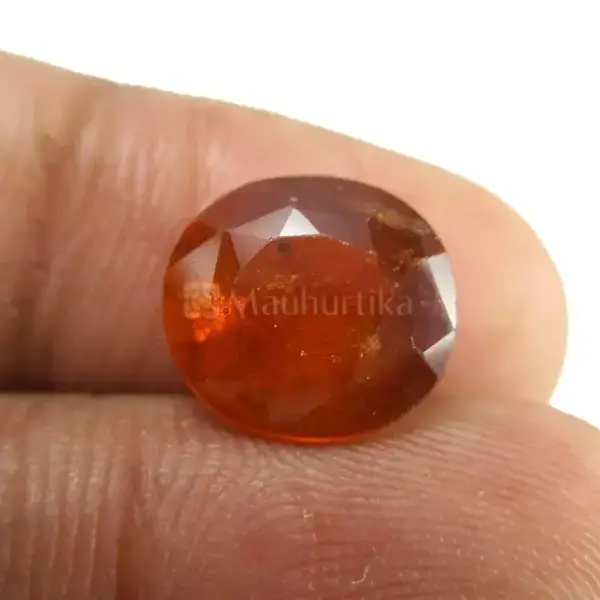 Natural Hessonite Garnet - 4.28 Carat