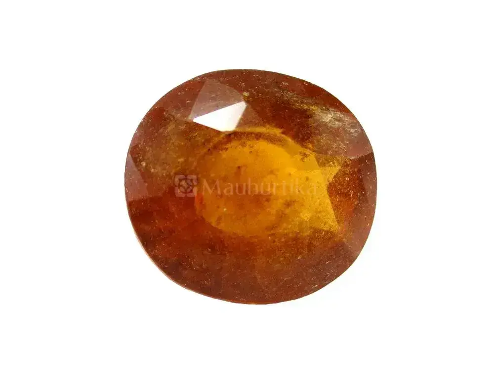 Natural Hessonite Garnet - 4.28 Carat