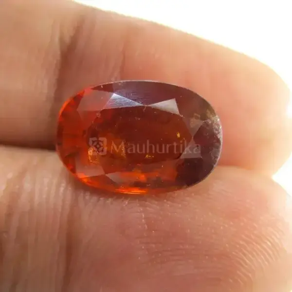 Natural Hessonite Garnet - 5.64 Carat