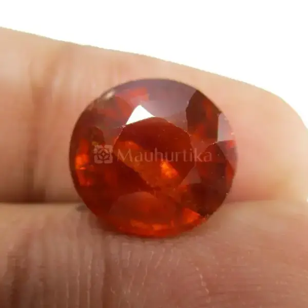 Natural Hessonite Garnet - 5.77 Carat