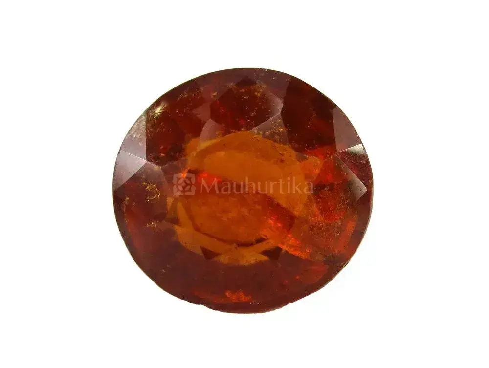 Natural Hessonite Garnet - 5.77 Carat