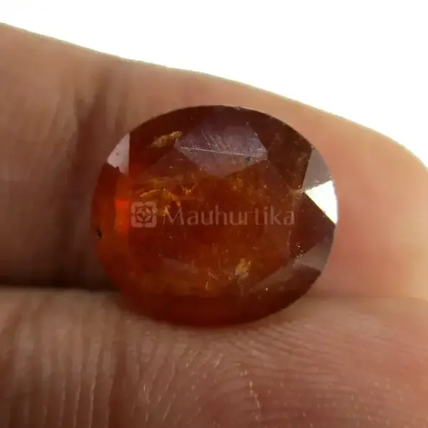 Natural Hessonite Garnet - 6.24 Carat
