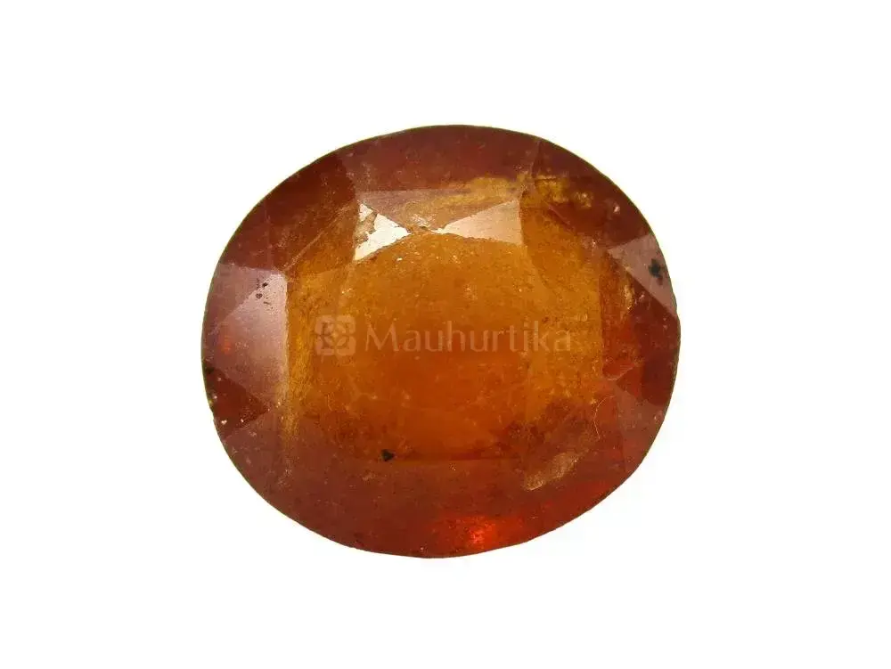 Natural Hessonite Garnet - 6.24 Carat