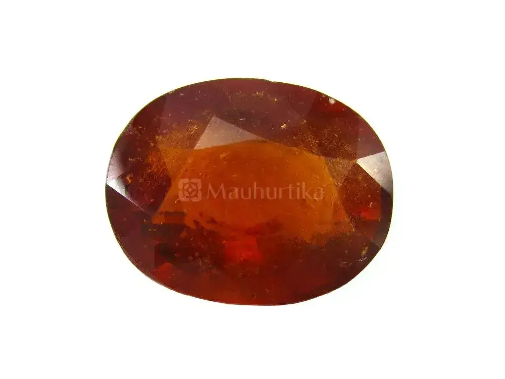 Natural Hessonite Garnet - 6.44 Carat