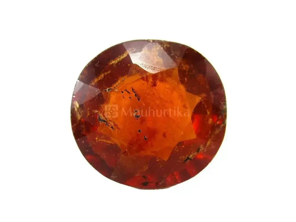 Natural Hessonite Garnet - 6.49 Carat