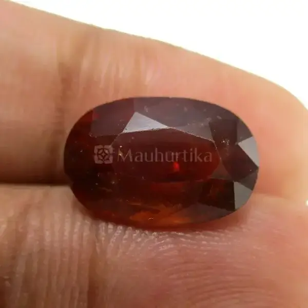 Natural Hessonite Garnet - 6.58 Carat