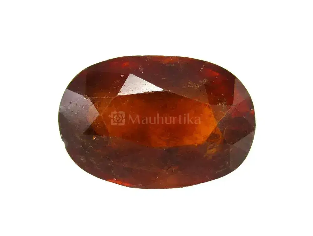Natural Hessonite Garnet - 6.58 Carat