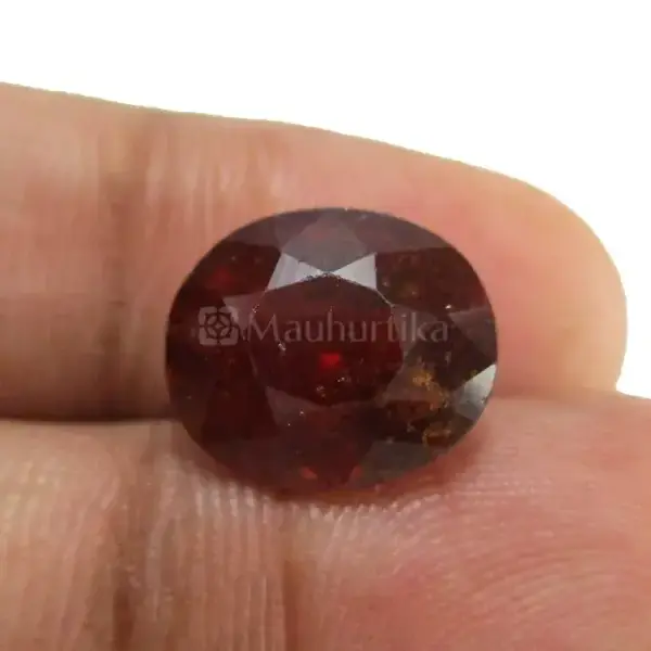 Natural Hessonite Garnet - 6.77 Carat