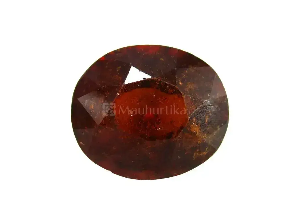 Natural Hessonite Garnet - 6.77 Carat