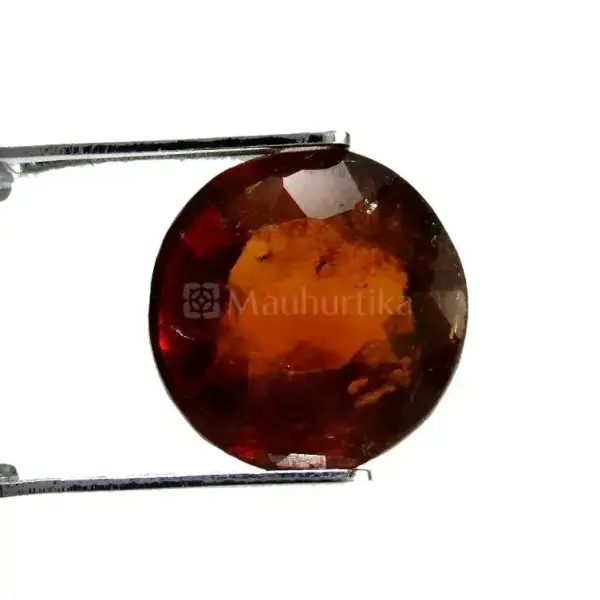 Natural Hessonite Garnet - 6.85 Carat