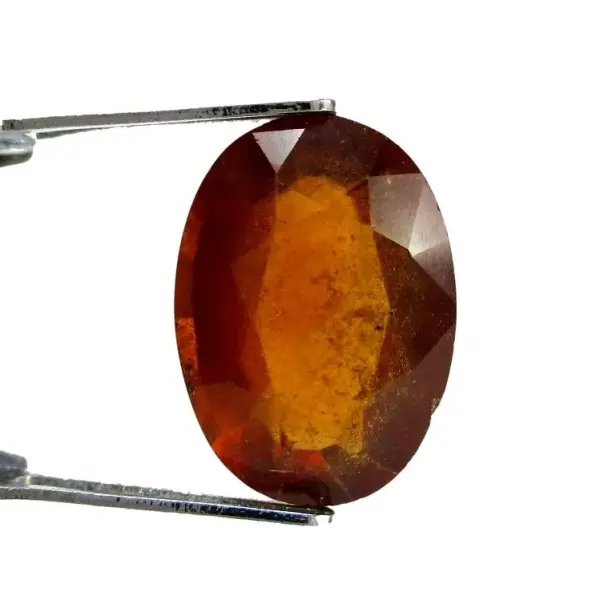 Natural Hessonite Garnet - 6.91 Carat