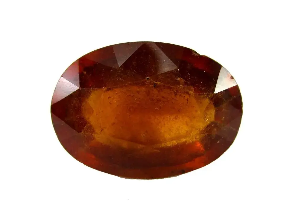 Natural Hessonite Garnet - 6.91 Carat