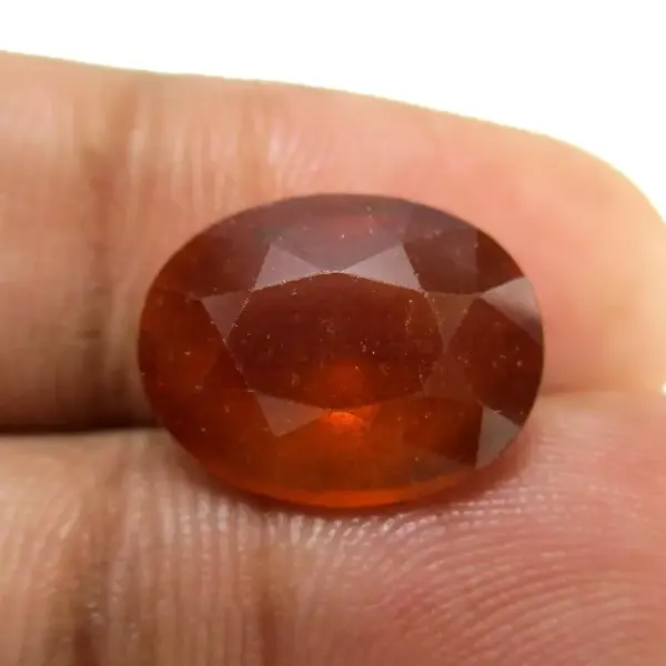 Natural Hessonite Garnet - 7.17 Carat